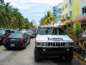 SOBE Hummer Pastels - © 2009 Jimmy Rocker Photography